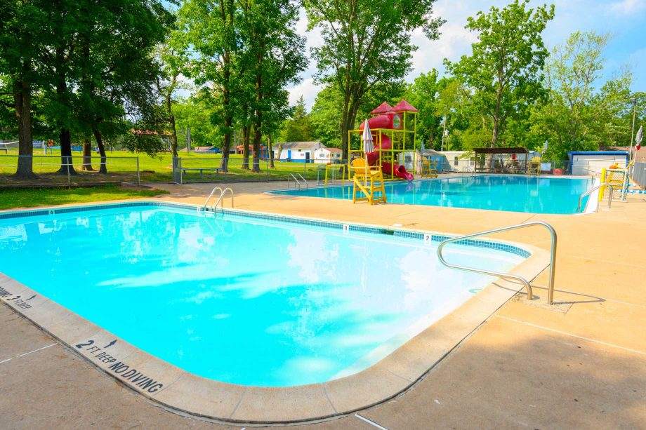 Pool and slide